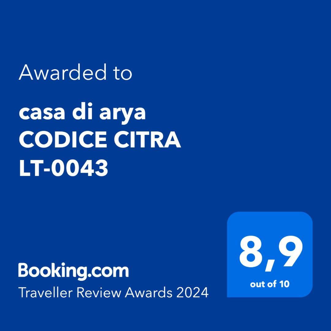 Casa Di Arya Codice Citra Lt-0043 Διαμέρισμα Vescina Εξωτερικό φωτογραφία